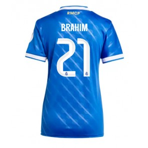 Real Madrid Brahim Diaz #21 Tercera Equipación Mujer 2025-26 Manga Corta